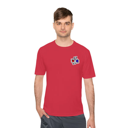 Unisex Moisture Wicking Tee - Dad Bod Graphic T-Shirt for Active Lifestyle