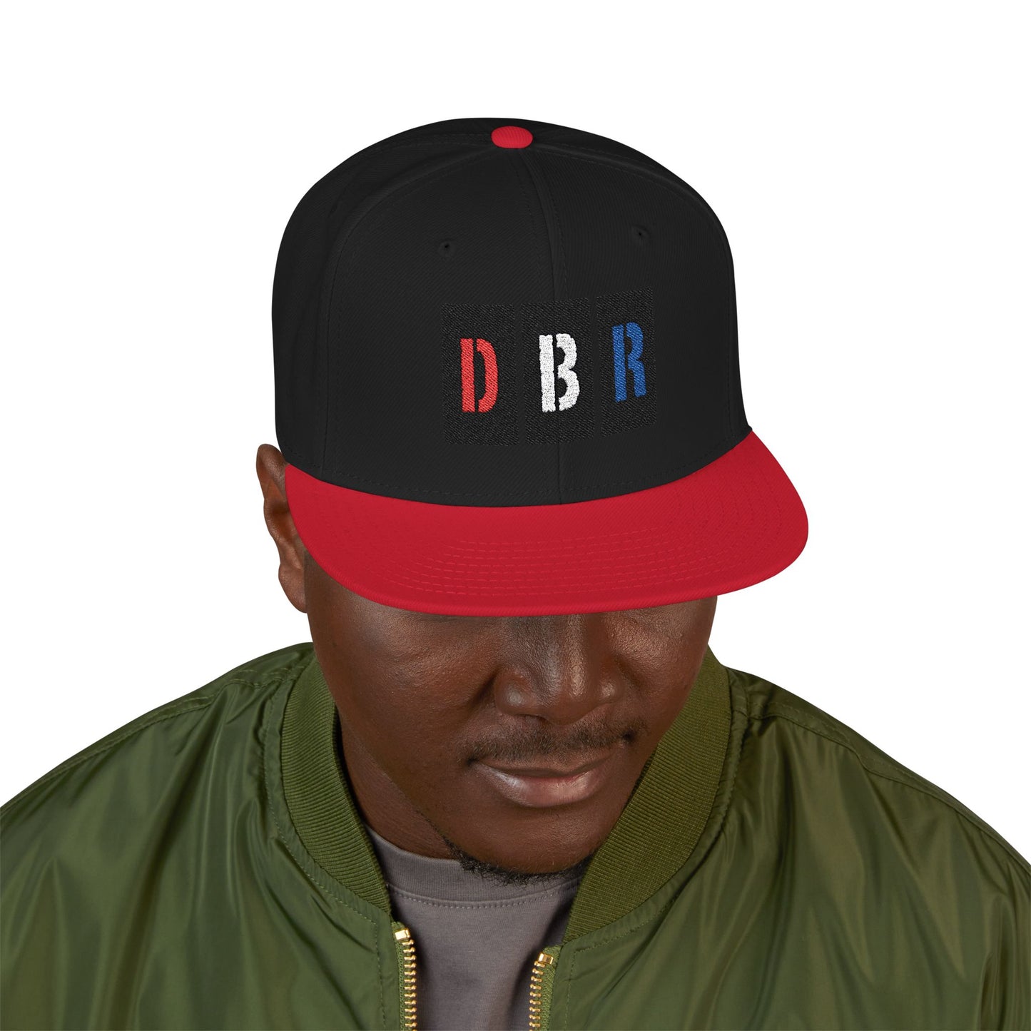 DBR Embroidered Snapback Cap