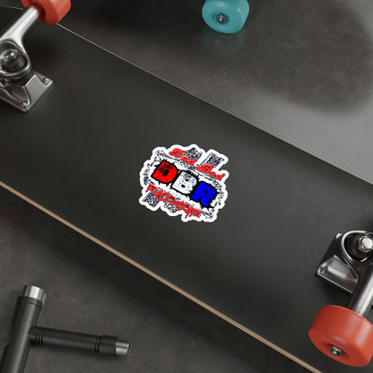 Dad Bod Racewear Die-Cut Stickers