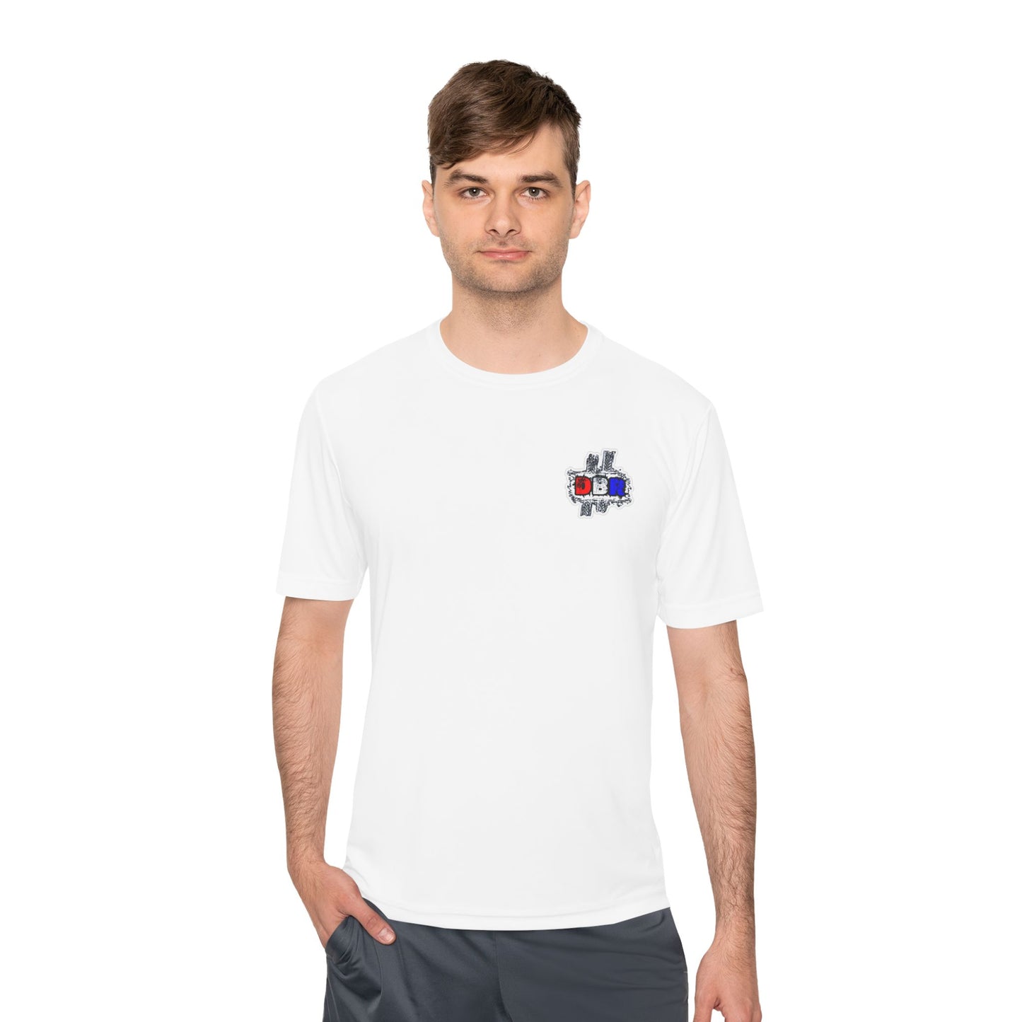 Unisex Moisture Wicking Tee - Dad Bod Graphic T-Shirt for Active Lifestyle