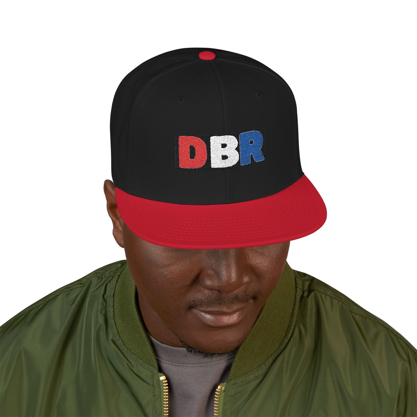 DBR Embroidered Snapback Cap