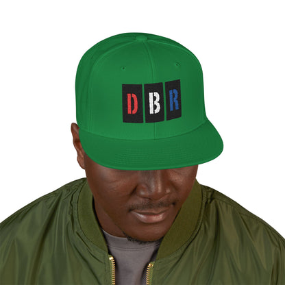 DBR Embroidered Snapback Cap