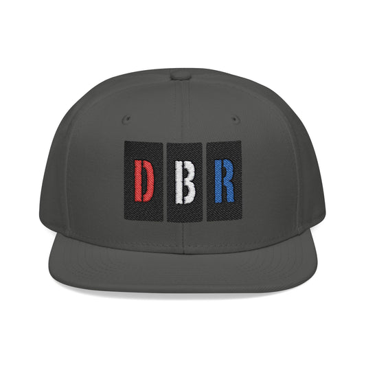 DBR Embroidered Snapback Cap - Stylish Streetwear for Everyday Use