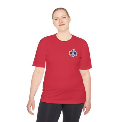 Unisex Moisture Wicking Tee - Dad Bod Graphic T-Shirt for Active Lifestyle