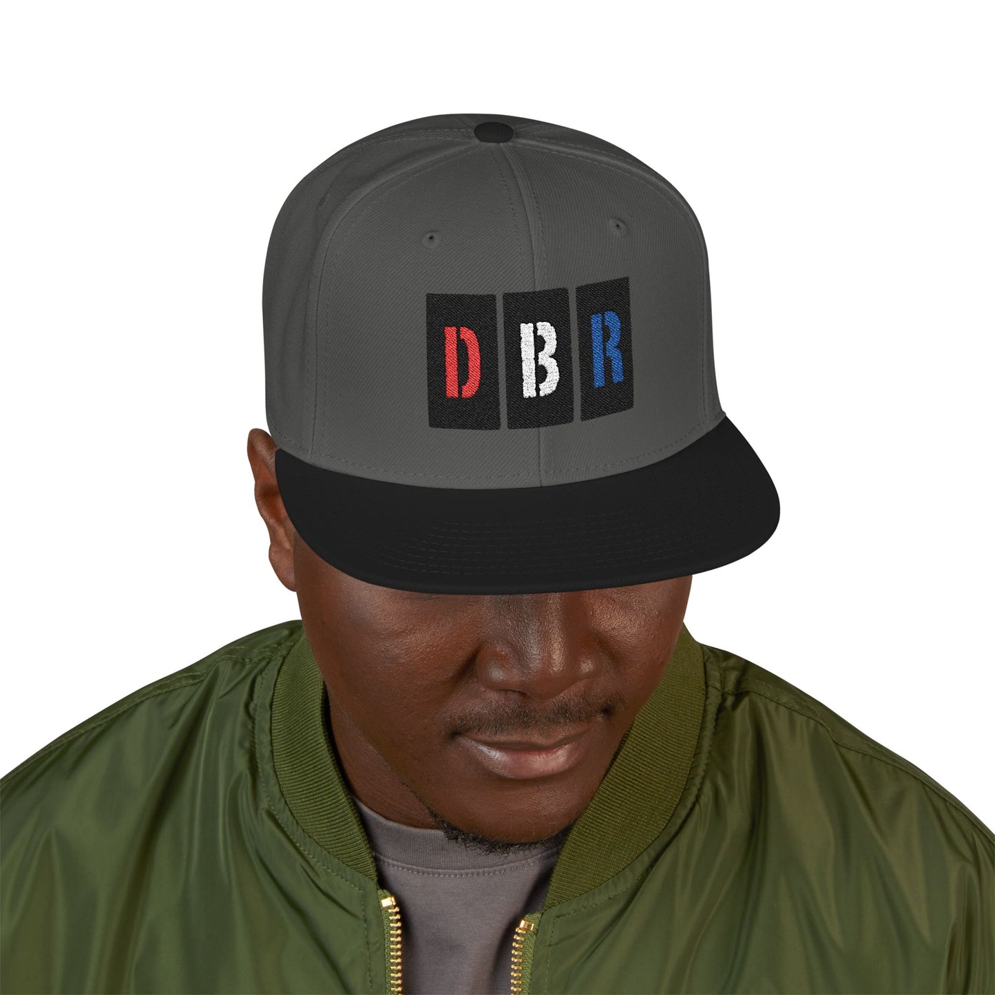 DBR Embroidered Snapback Cap