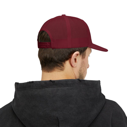 DBR Embroidered Snapback Trucker Cap