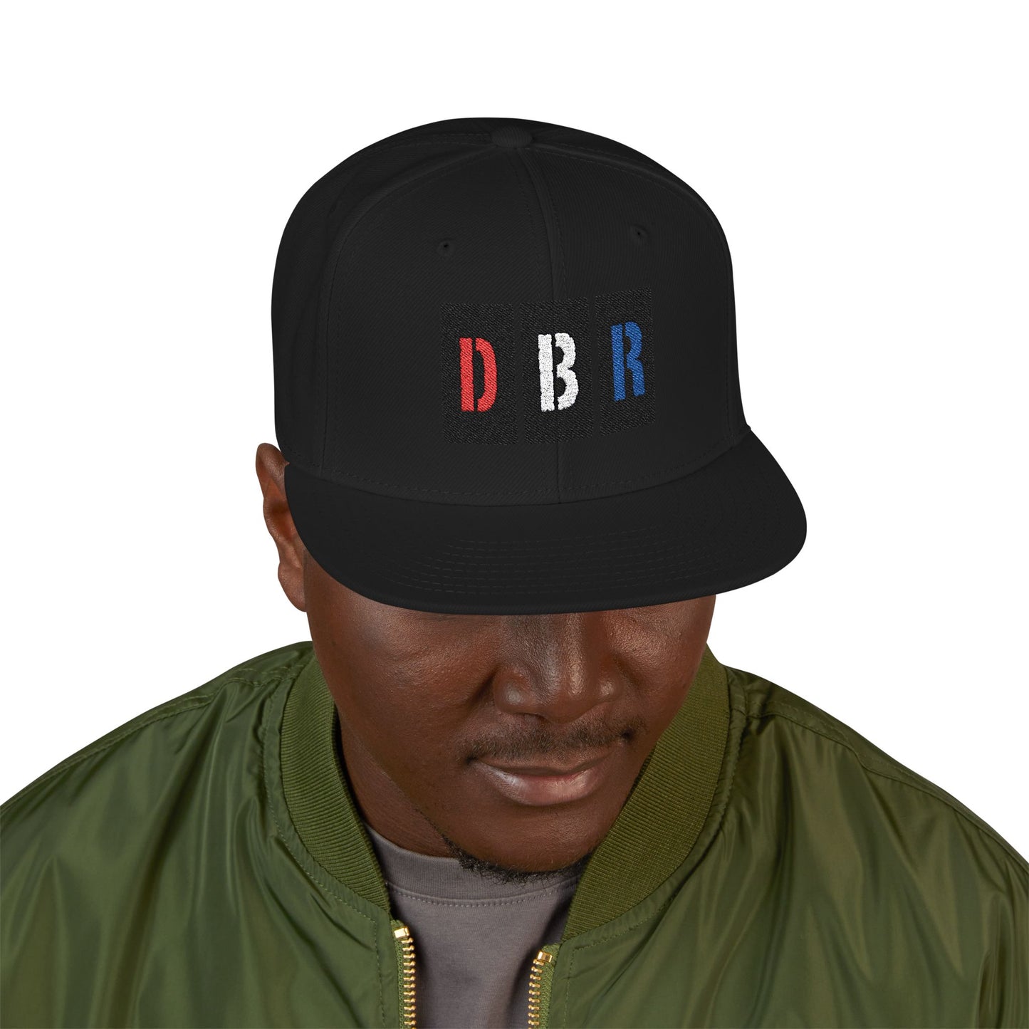 DBR Embroidered Snapback Cap