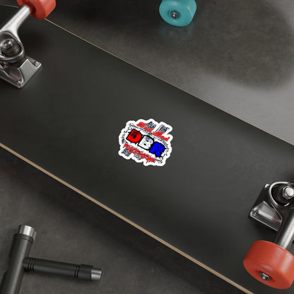 Dad Bod Racewear Die-Cut Stickers