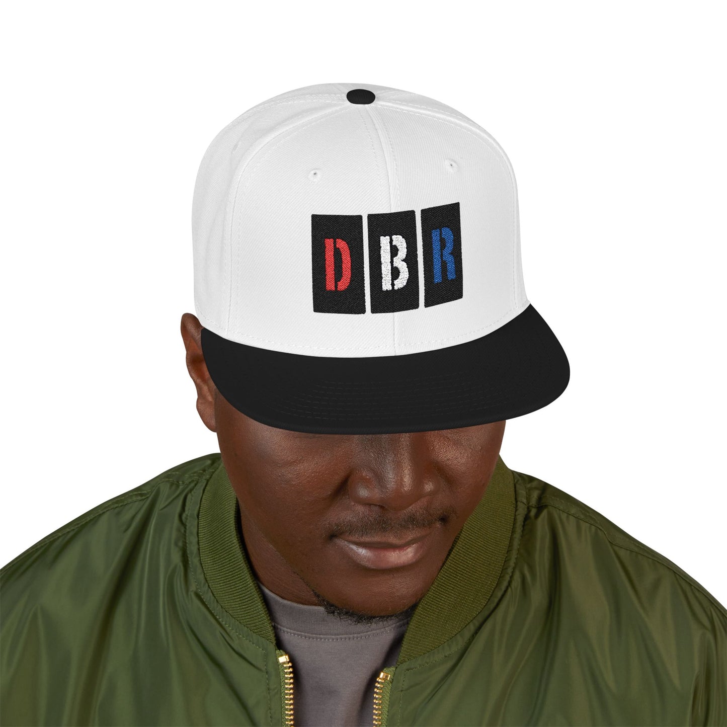 DBR Embroidered Snapback Cap