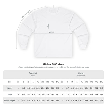 Unisex Ultra Cotton Long Sleeve Tee – Comfortable Casual Wear for Everyday Style