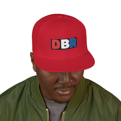 DBR Embroidered Snapback Cap